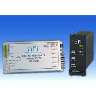 American Fibertek 4 10 Bit Video and 2 MPD Data Rack Card